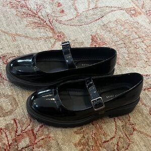 Sincerely Jules Black Patent Leather Mary Jane Shoes
